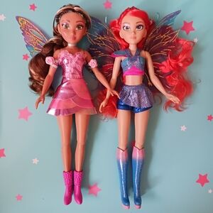 Lot of 2 Winx Club Dolls